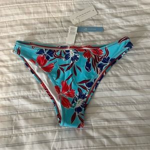 Cupshe Red, White, and Blue floral bottom NWT